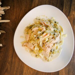 Tagliatelles au saumon