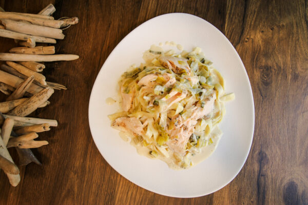 Tagliatelles au saumon