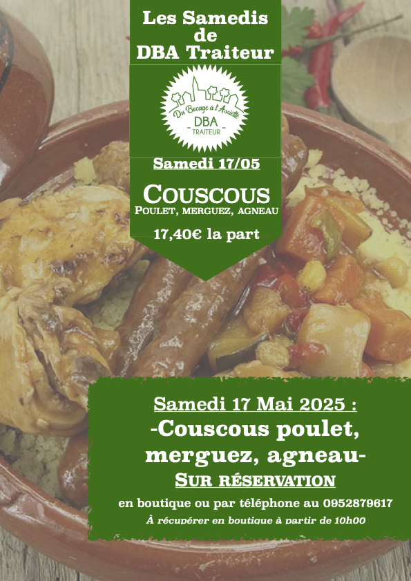 Samedi gourmand 17 Mai 2025 Samedi gourmand 17 Mai 2025
